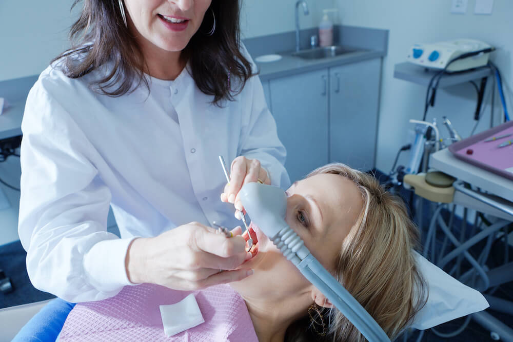 Nitrous Oxyde dental clinic cossette & Ruel